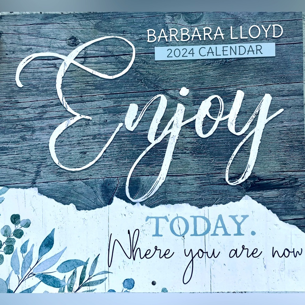 *Expired* **Good for crafting**Barbara Lloyd 2024 Wall Calendar *Expired*